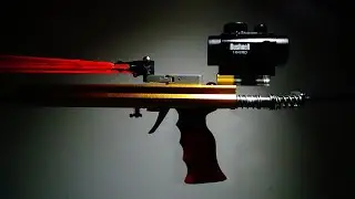 FlyWolf Hunting Slingshot Rifle 12 Beams Rubber band Gun - Now upgraded to 16 Beams on store