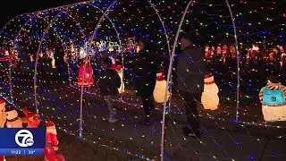 Canton family turns home into elaborate light display for the holidays