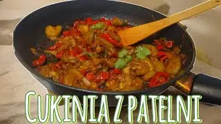 Cukinia z patelni Polecam przepis 🍛🍜🍲