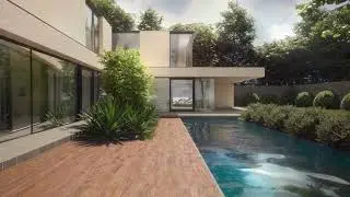 Modern House Unreal Engine 5.7 Lumen Render