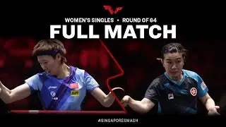 FULL MATCH | WANG Manyu vs LEE Ho Ching | WS R64 | #SingaporeSmash 2023