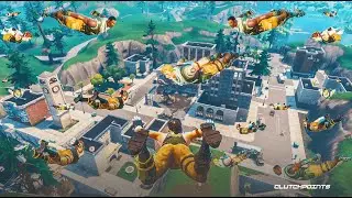 HOW MANY WINS CAN I GET LANDING AT TILTED TOWERS FOR AN ENTIRE HOUR? - Fortnite Chapter 1