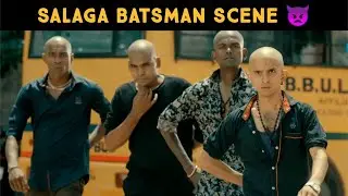 SALAGA batsman scene🔥🔥 | salaga kannada movie | salaga batsman dialogue