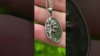 Irish Necklace with Connemara Marble