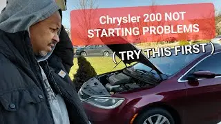 2015 Chrysler 200 NOT STARTING PROBLEMS (TRY THIS FIRST) #CHRYSLER #chrysler200 #carproblems #winter