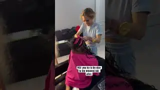 Should I take her hair out???