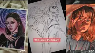 TikTok Art Compilation ☆