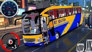 REAL LIFE BUS SIMULATOR | CITY PASSENGER TRANSPORT | ULTIMATE COACH DRIVING 4K