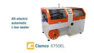 Clamco 6750EL Automatic L-Bar Sealer&mdash;all electric shrink wrap machine for wrapping products