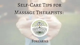 Massage Therapist Self-Care Tips: Forearm Stretch