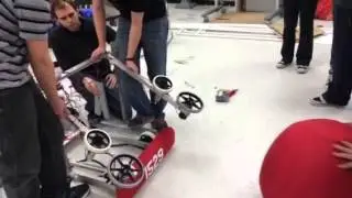 CyberCards intake prototype test