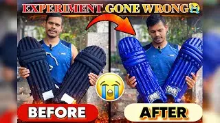 How to Make Coloured Cricket Pads in Just 2 Days
