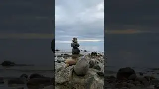 Rocky Shoreline Of The Besser Natural Area / Presque Isle, Michigan