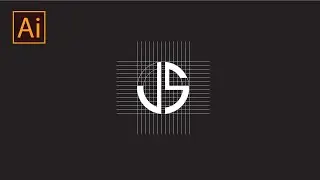 Adobe illustrator tutorial - How to create grid logo design in illustrator
