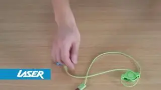 Retractable Apple MFI Lightning Cable