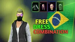 Brazilian🇧🇷 free fire dress combination in 2024 🗿