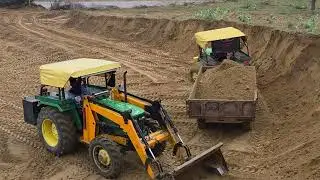 John deere bigga gav ret mafiya#trector #farming #jcb 