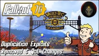 Exploits Removed & Quality Of Life Changes | FALLOUT 76 Patch Notes [29th Jan 2019]