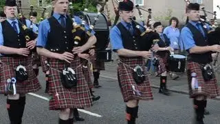 Selkirk Common Riding 2013 - Selkirk Pipe Band