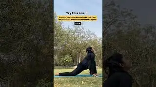 Low Lunge Hamstring Stretch #yoga #movments #mobility #shortvideo #ytshorts #dailyshorts #trending
