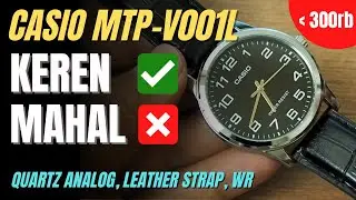 Jam Keren Nggak Selalu Mahal - Review Casio Analog MTP-V001L 1BUDF Dress Watch