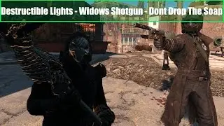Fallout 4 Mods: Destructible Lights - Widows Shotgun - Bone Weapons