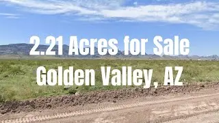 2.21 Acres for Sale in Golden Valley, Arizona! Owner Financed!