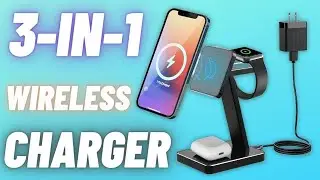 3-in-1 Wireless Charger for iPhone, Apple Watch, and AirPods! 🔋