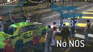 NFS Underground 1 | Olympic Square, R - 42.82, No NOS/No Uniques (Lancer)