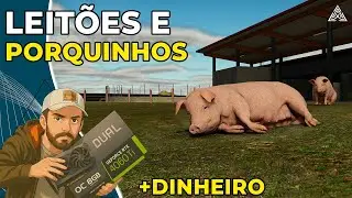 COMO CRIAR E ALIMENTAR PORCOS NO FARMING SIMULATOR 25