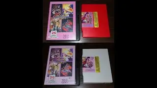Neo Geo 161-in-1 AES cart running PICKnMIX