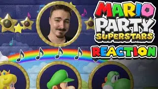 CLASSIC MARIO PARTY IS BACK! Mario Party Superstars REACTION!