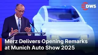 FULL SPEECH: German Chancellor Merz Delivers Opening Remarks at Munich Auto Show 2025 | AC1E