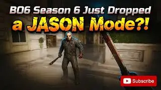 BO6 Season 6 Just Dropped a JASON Mode?! 🔪 (Full Gameplay)