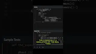(codewars) coding problem supermarket queue #coding #programming #python