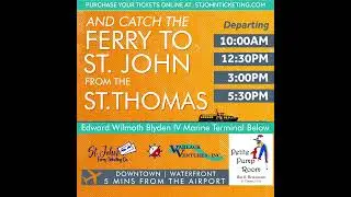 Virgin islands Ferry services between Charlotte Amalie and Cruz Bay