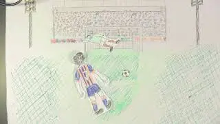 Basic animation, football/soccer goal using Dragonframe.