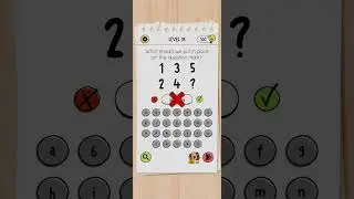 Level 35 - What to put in place of ? | Brain Test - All stars | #walkthrough #braintest