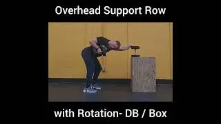 Overhead Support Single Arm Row- DB