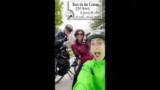 Tour du lac Léman en vélo