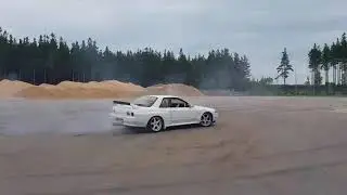 Skyline r32 gtr singelturbo