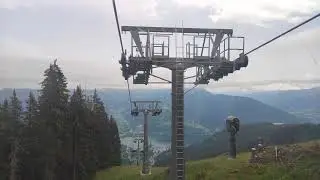 Schmittenhöhe Berg Hausberg Gipfel Seilbahn Trassxpress Alpe Zell am See Pinzgau Salzburg Österreich