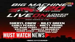 Brett Young Joins Big Machine&rsquo;s 20th Anniversary Bash in Nashville