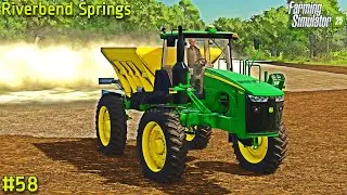 ИСПОЛЬЗОВАНИЕ JOHN DEERE 4940 С СУХИМ КОРОБОМ ДЛЯ РАЗБРАСЫВАНИЯ ИЗВЕСТИ | Ривербенд-Спрингс | EP ...