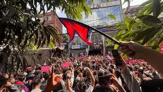 Gen z Nepal talking about politics update press meet