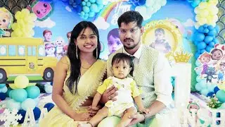 Cute Aadvik Shivansh 1st Birthday 🎂🧿❤️ | Happy Birthday | Cute Baby Birthday Celebration 🎉🎊🥳