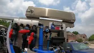 New truck skid, 10gpm pressure washer, AR45 gas soft wash system!