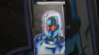 Drawing Mr Freeze #music #anime #art #dc