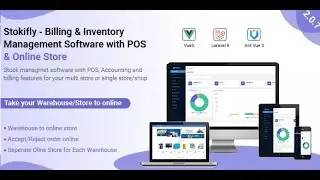 Aplikasi Source Code Billing & Inventory Management with POS And Online Shop