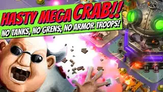 Boom Beach Hasty Mega Crab - Stages 1-30